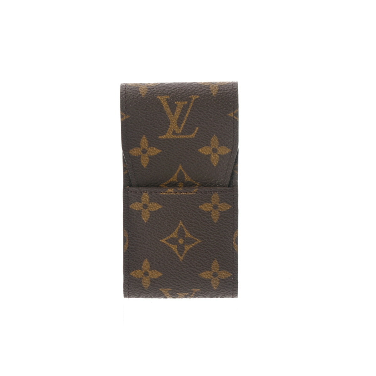 Louis Vuitton Monogram Cigarette Case Brown Canvas Accessories